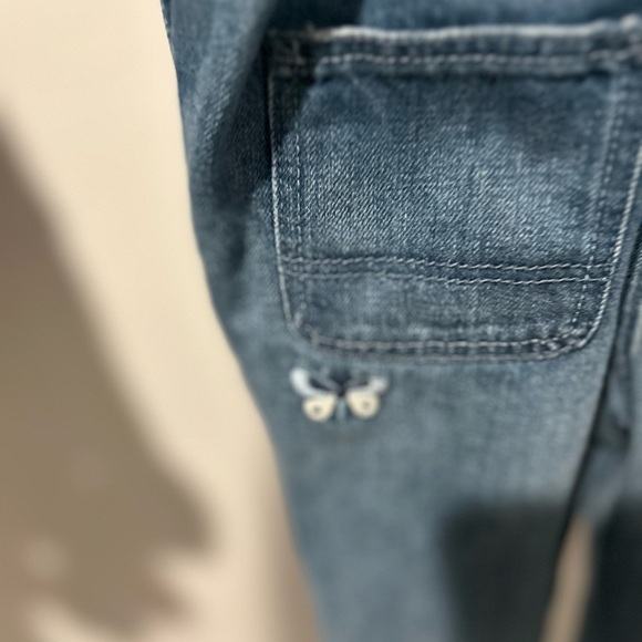 GAP Toddler Blue Denim Overalls - Picture 5 of 6